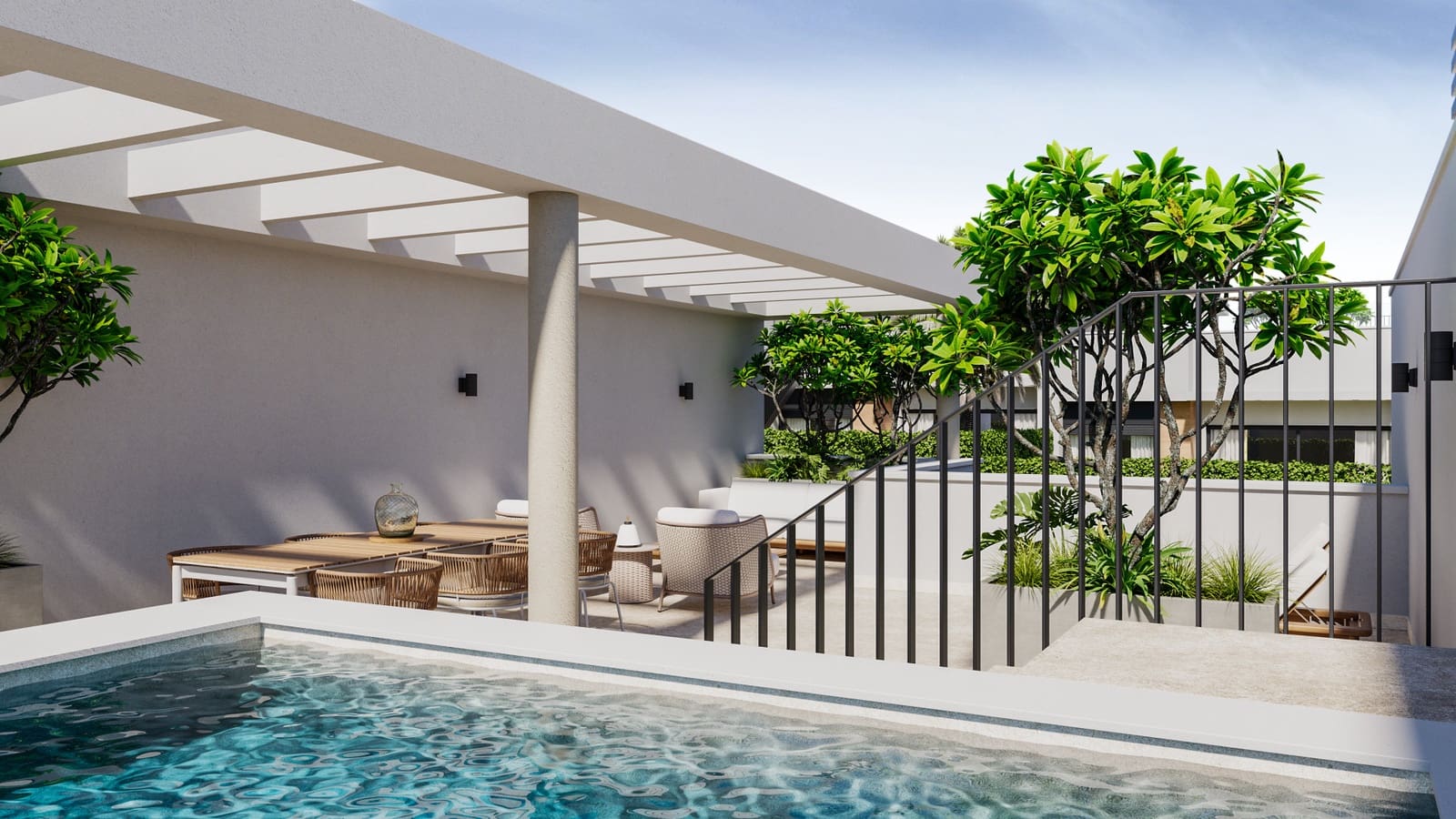 2 chambre Villa/Maison Semi-Mitoyenne à vendre à Cerro del Aguila avec piscine garage - 480 000 € (Ref: 10000026)