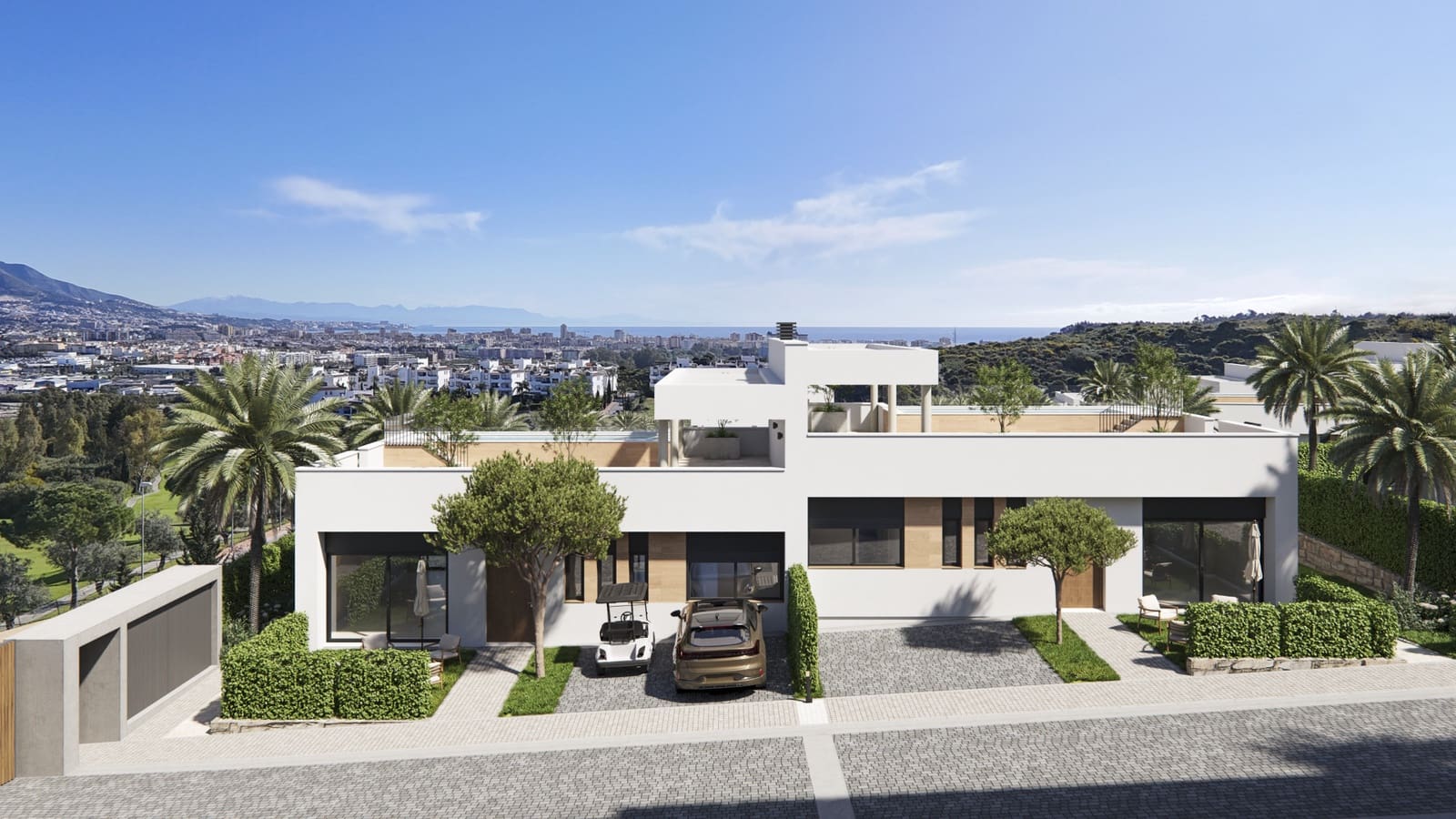 2 chambre Villa/Maison Semi-Mitoyenne à vendre à Cerro del Aguila avec piscine garage - 480 000 € (Ref: 10000026)