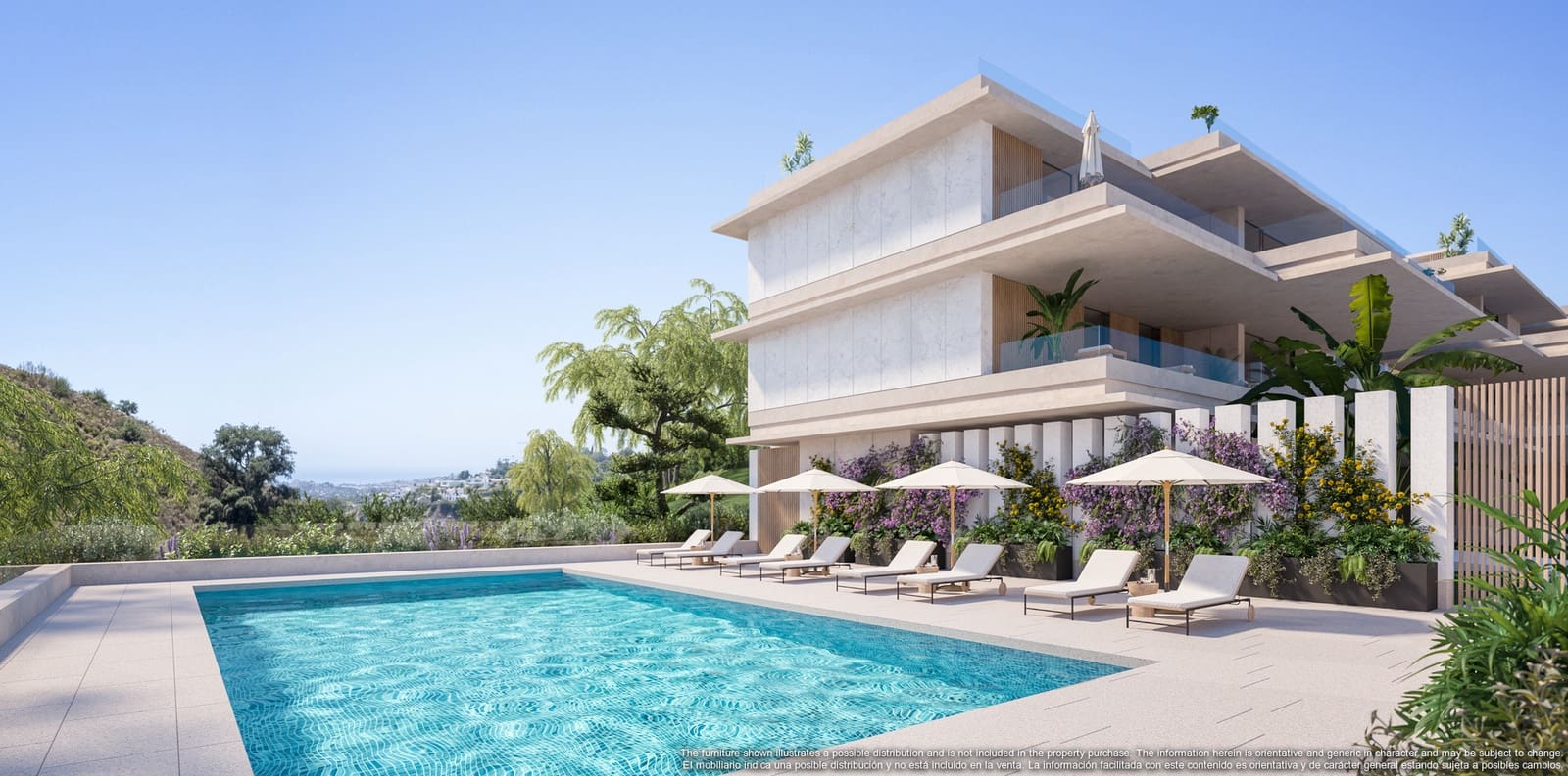 3 bedroom Penthouse for sale in Benahavis with pool garage - € 2,050,000 (Ref: 10000028)