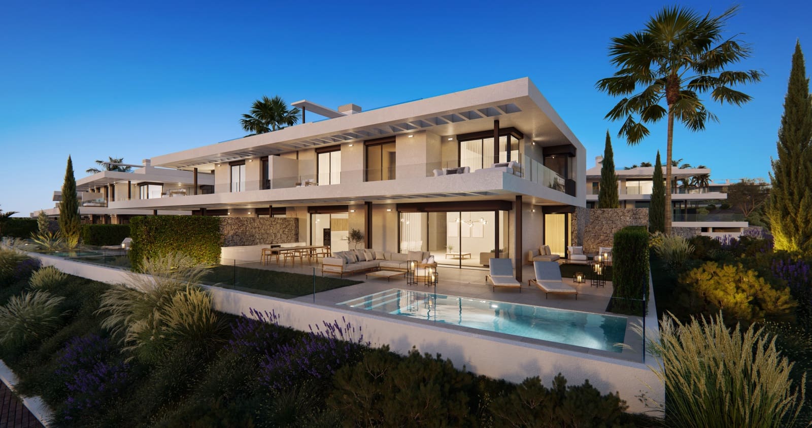4 soverom Kjedet enebolig til salgs i Marbella med svømmebasseng garasje - € 2 150 000 (Ref: 10005324)