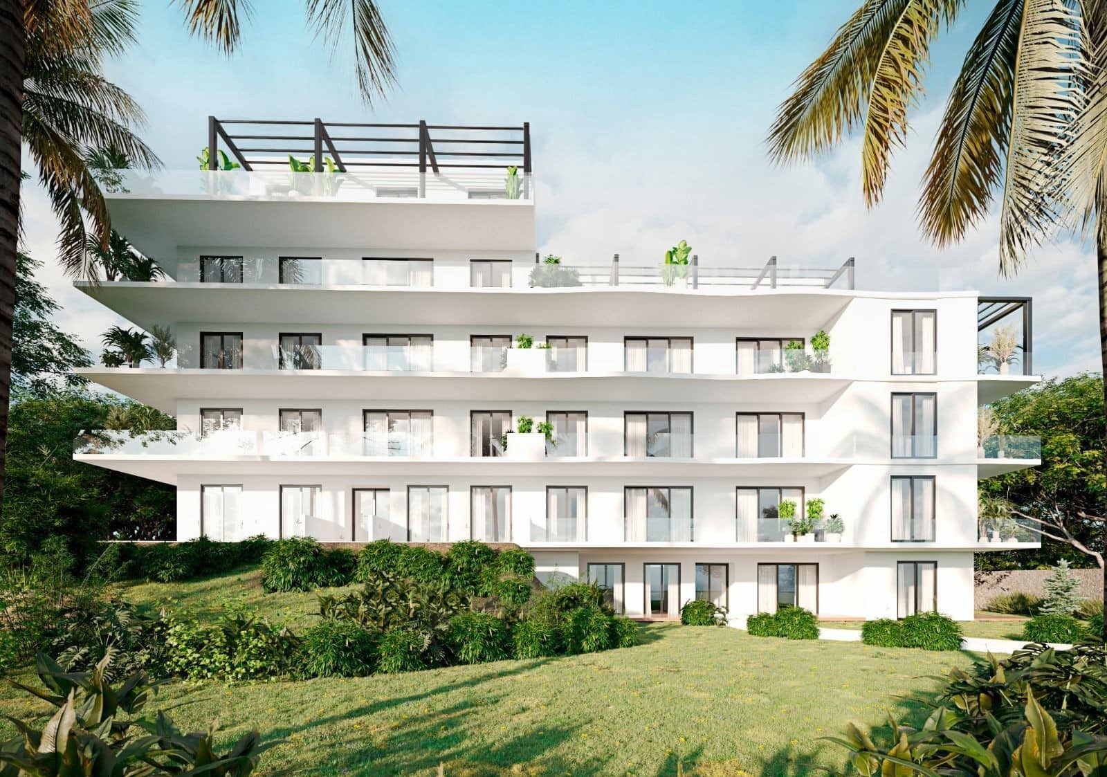3 sypialnia Apartament na sprzedaż w El Chaparral z basenem garażem - 590 000 € (Ref: 10015277)