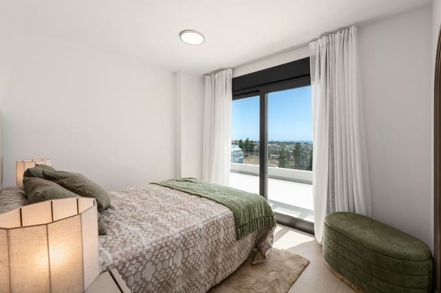 3 sypialnia Apartament na sprzedaż w El Chaparral, Mijas z basenem garażem - 570 000 € (Ref: 10015281)