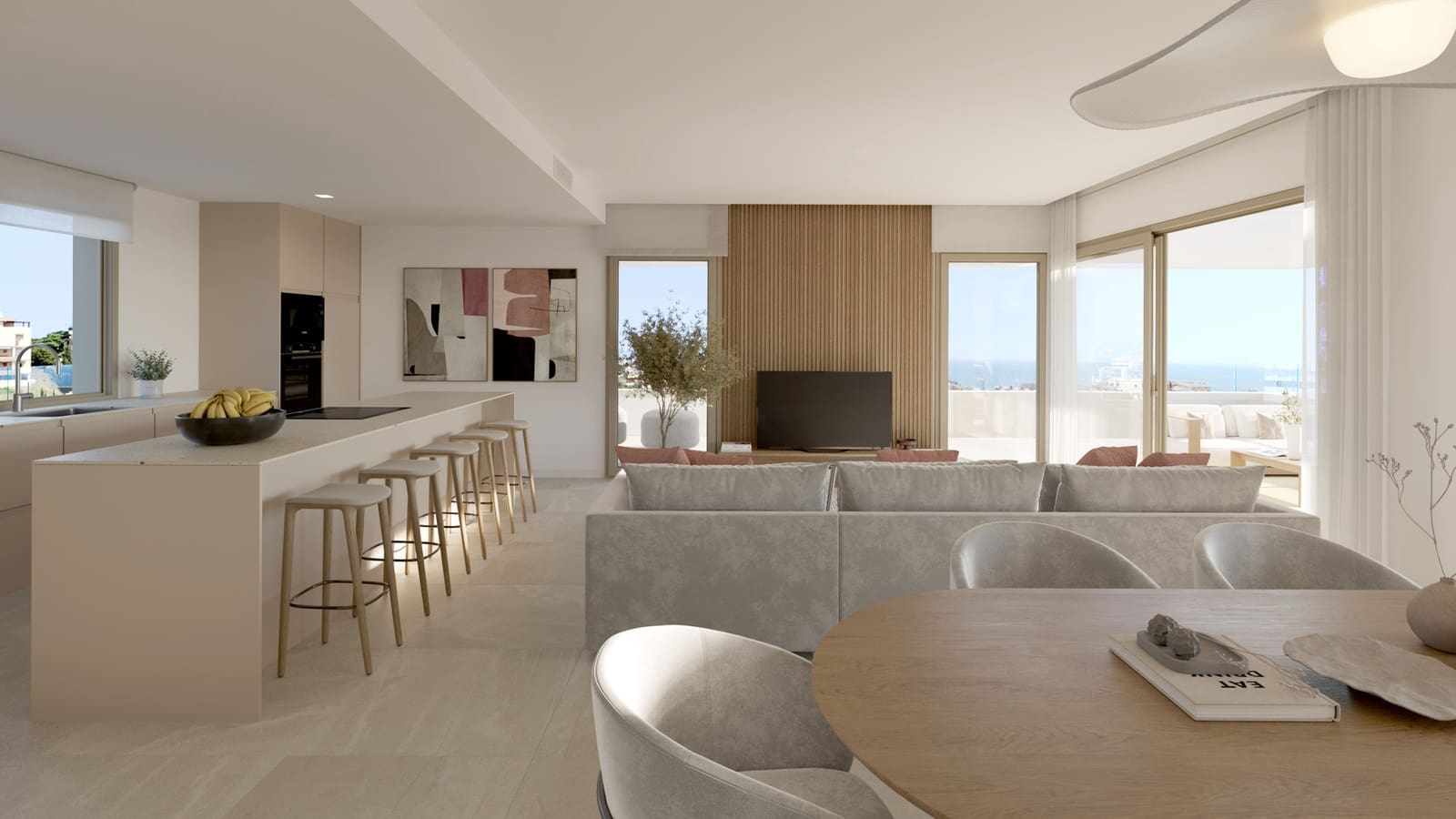 Apartamento de 3 habitaciones en Riviera del Sol en venta con piscina garaje - 515.000 € (Ref: 10017294)