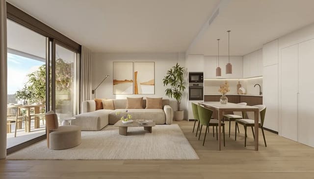 2 sovrum Lägenhet till salu i El Chaparral, Mijas med pool garage - 455 000 € (Ref: 10027026)