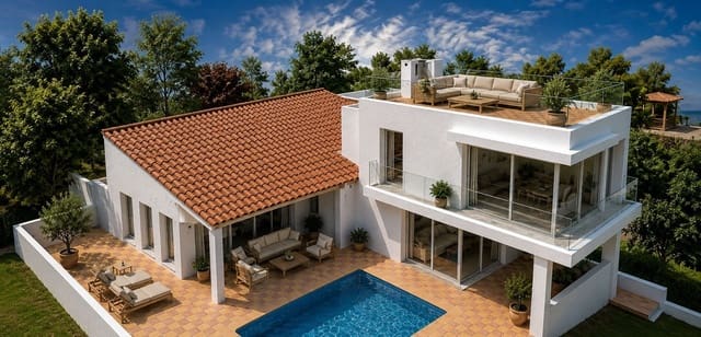 4 soveværelse Villa til salg i El Faro, Mijas med swimmingpool garage - € 1.425.000 (Ref: 10031725)