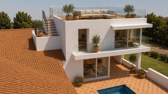 4 soveværelse Villa til salg i El Faro, Mijas med swimmingpool garage - € 1.425.000 (Ref: 10031725)