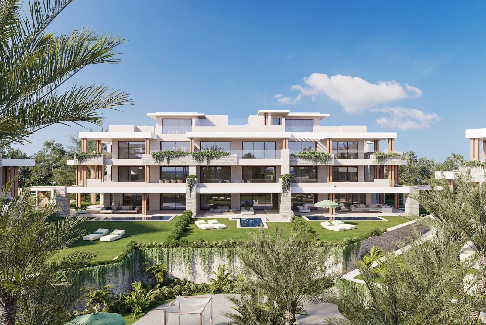3 soverom Penthouse til salgs i Estepona med svømmebasseng garasje - € 4 250 000 (Ref: 10048951)