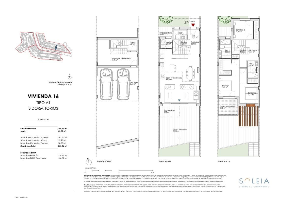 4 bedroom Semi-detached Villa for sale in El Chaparral with pool garage - € 1,250,000 (Ref: 10050037)