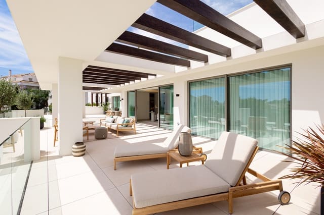 3 chambre Penthouse à vendre à Marbella avec piscine garage - 5 350 000 € (Ref: 10054940)
