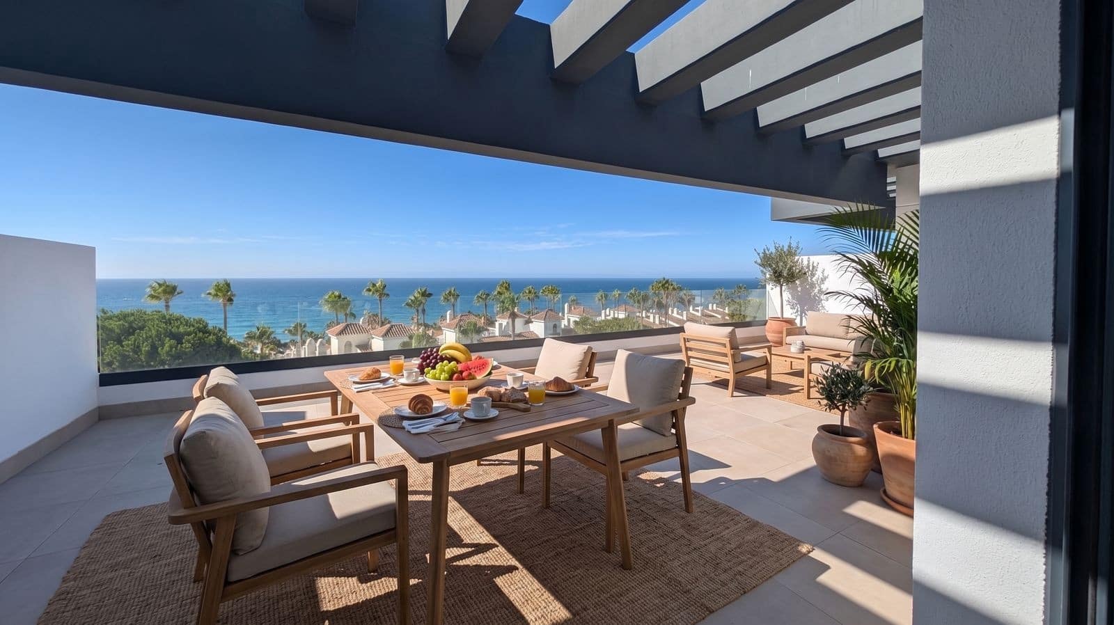 3 Zimmer Penthouse zu verkaufen in Mijas Costa mit Pool Garage - 880.000 € (Ref: 10098198)