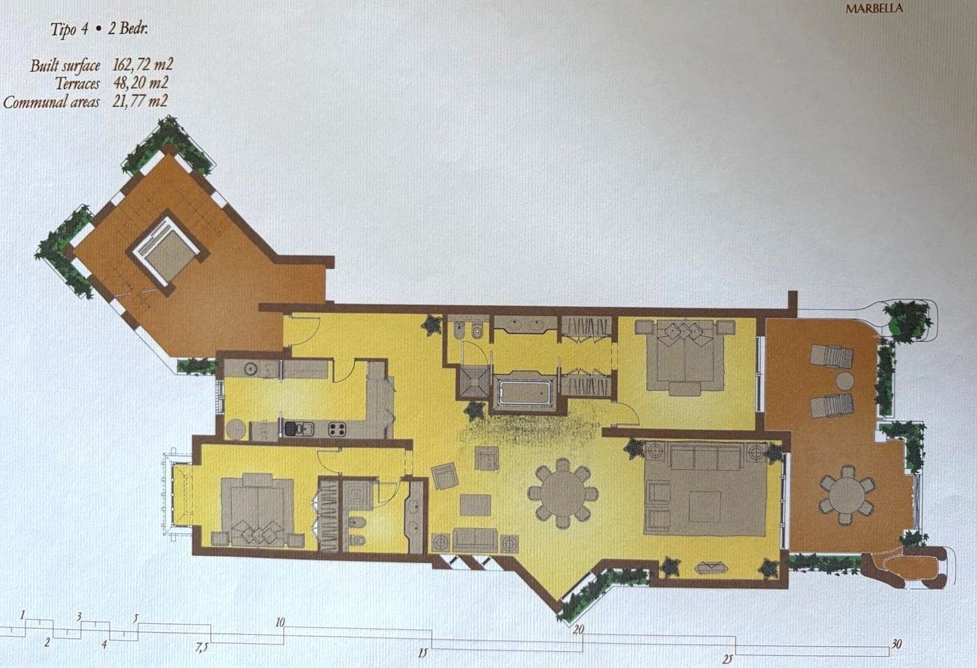 2 soverom Leilighet til salgs i Marbella med svømmebasseng garasje - € 1 250 000 (Ref: 10100118)