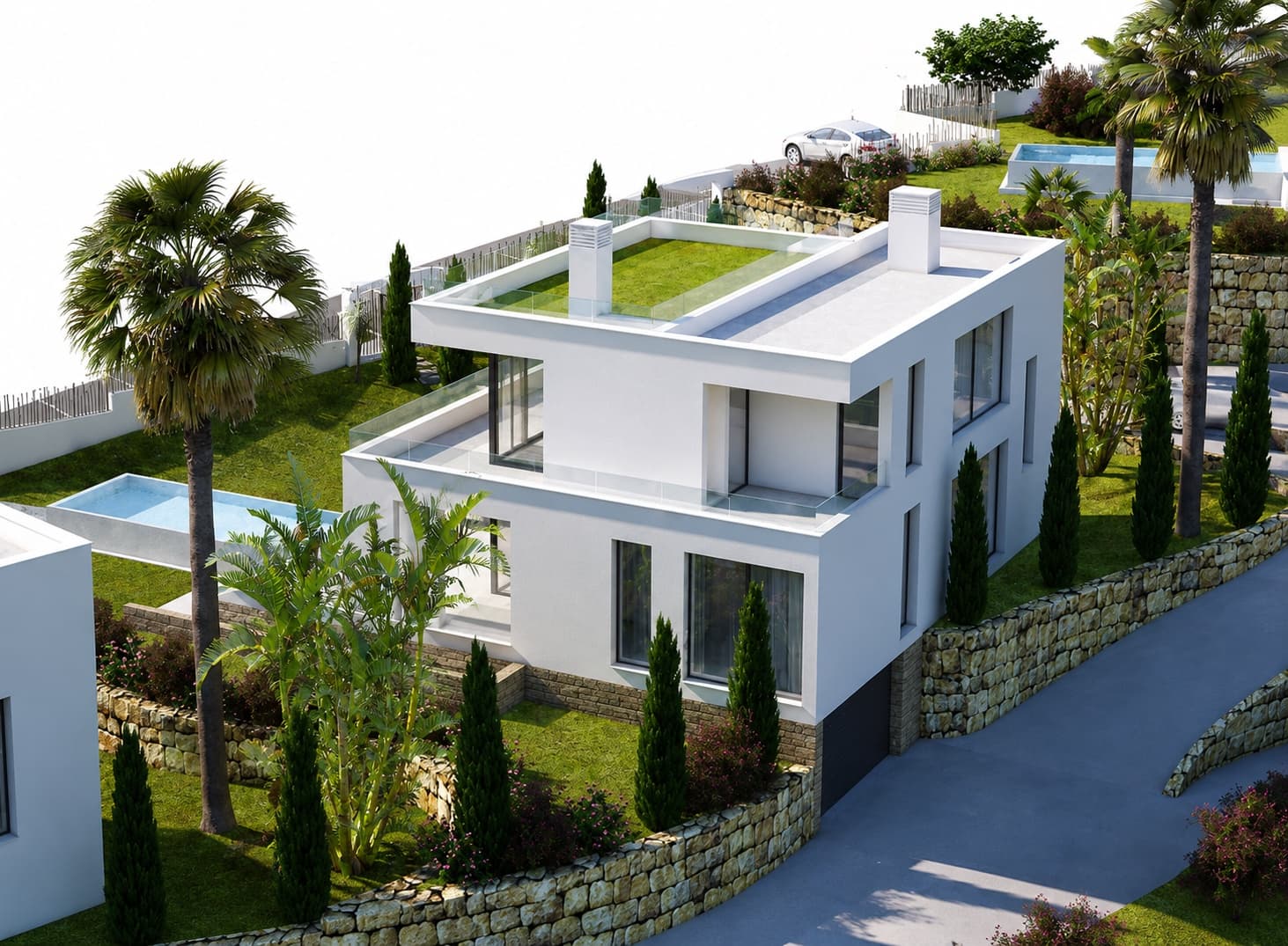 4 soverom Villa til salgs i Mijas Costa med svømmebasseng garasje - € 2 795 000 (Ref: 10139448)