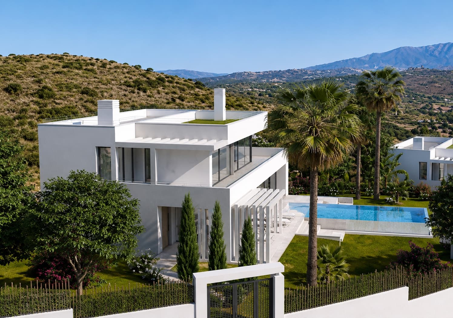 4 soverom Villa til salgs i Mijas Costa med svømmebasseng garasje - € 2 795 000 (Ref: 10139448)