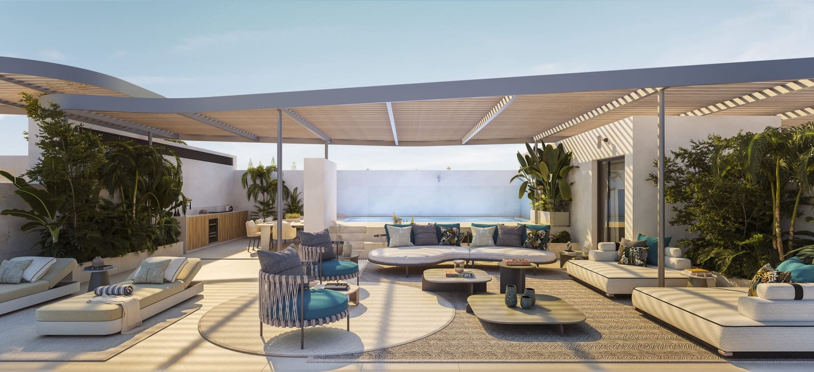 3 soverom Penthouse til salgs i Manilva med svømmebasseng garasje - € 2 100 000 (Ref: 10186604)