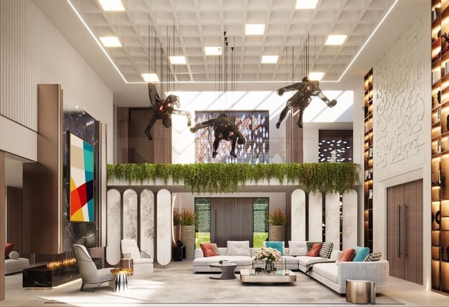 6 makuuhuone Huvila myytävänä paikassa Los Flamingos, Benahavís mukana uima-altaan 
autotalli - 12 750 000 € (Ref: 7596234)