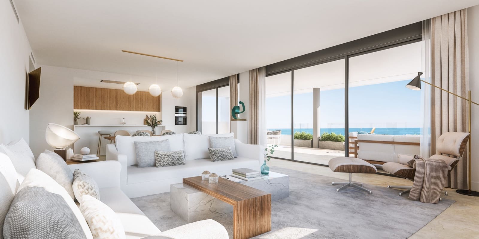 3 Zimmer Penthouse zu verkaufen in Marbella mit Pool Garage - 1.990.000 € (Ref: 7663537)