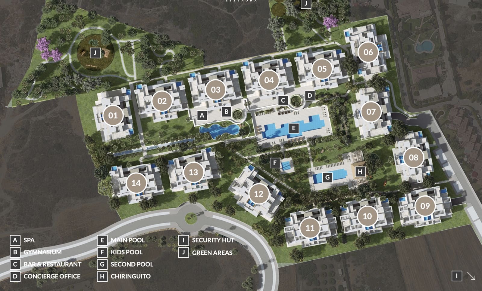 3 slaapkamer Penthouse te koop in New Golden Mile met zwembad garage - € 1.495.000 (Ref: 7769921)