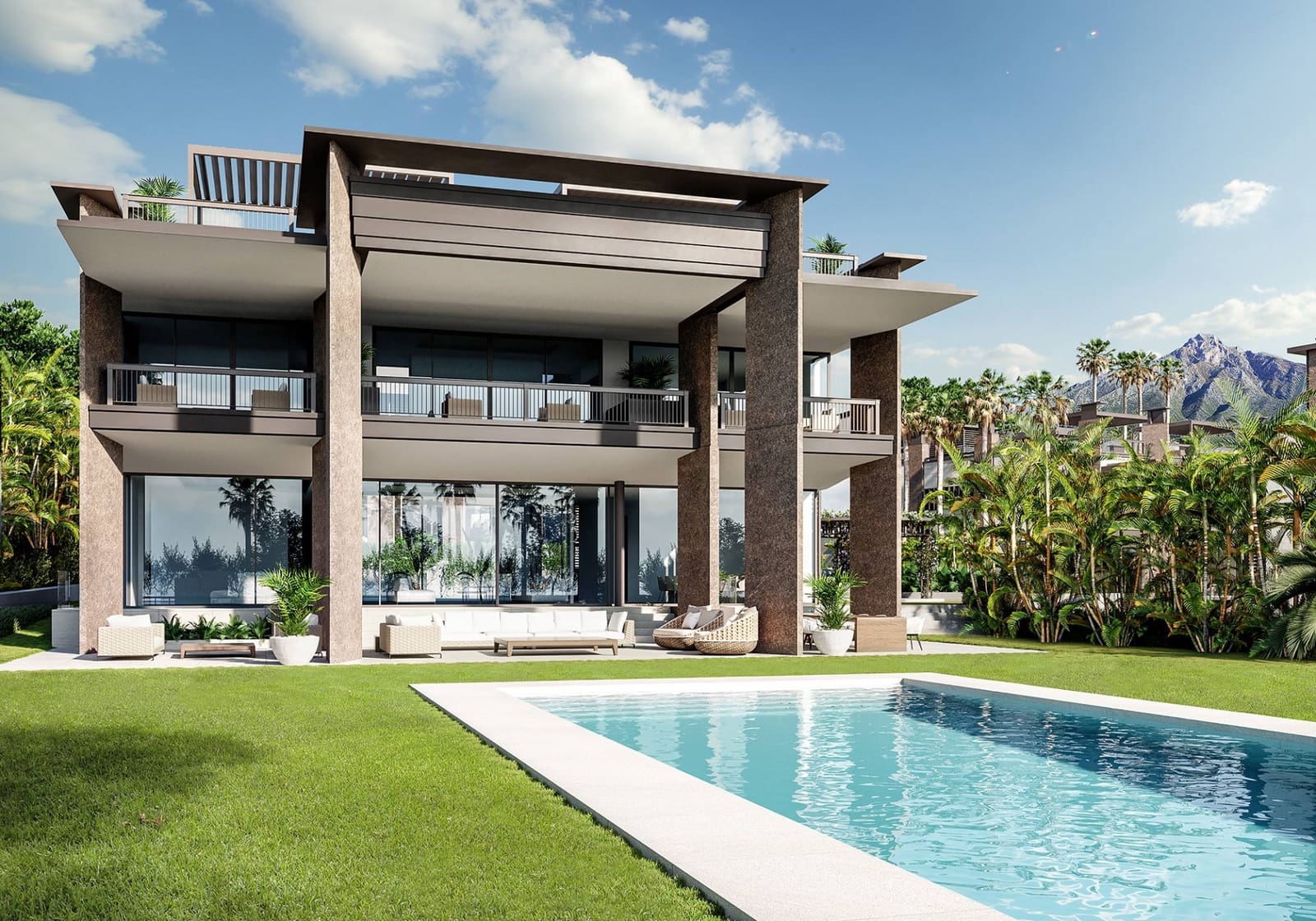 6 bedroom Villa for sale in Puerto Banus with pool garage - € 8,800,000 (Ref: 7790551)
