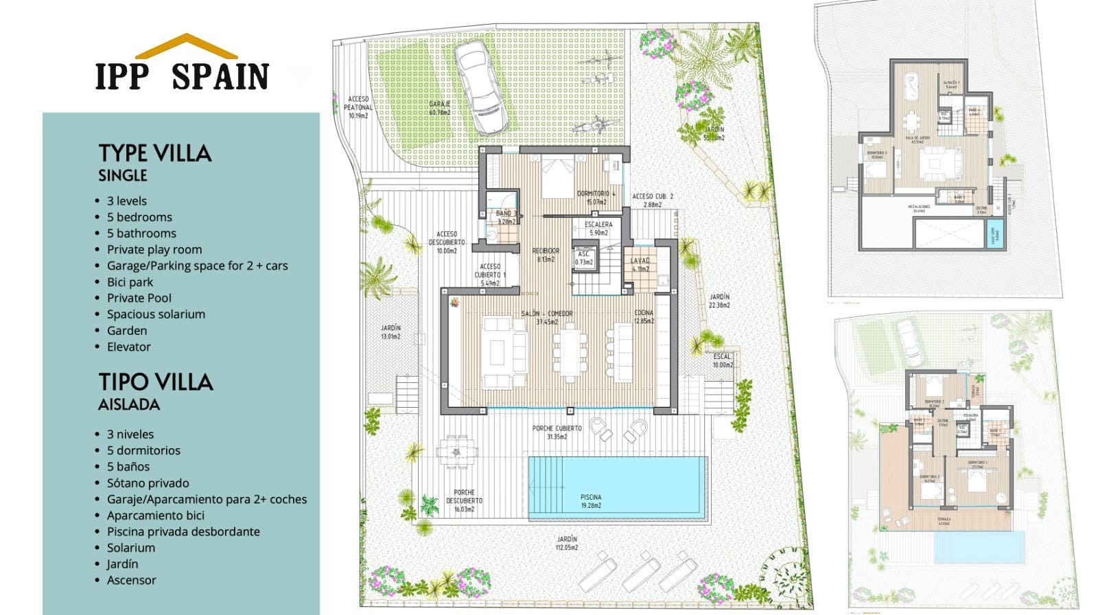 4 slaapkamer Halfvrijstaande villa te koop in La Cala de Mijas met zwembad garage - € 896.000 (Ref: 7828001)
