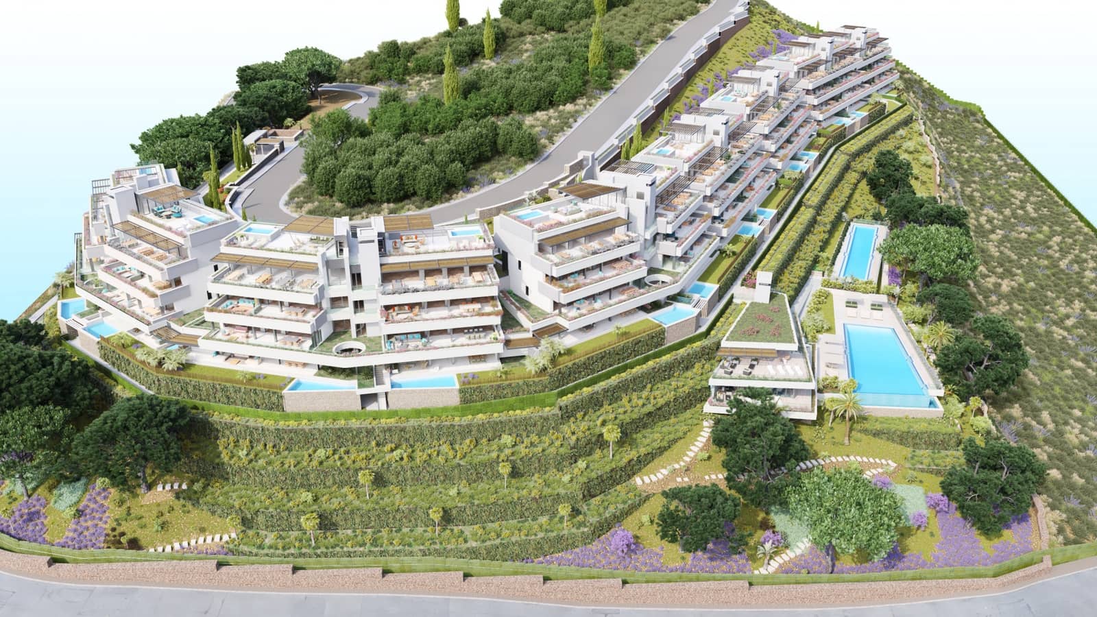 3 quarto Apartamento para venda em Benahavis com piscina garagem - 1 280 000 € (Ref: 7855977)