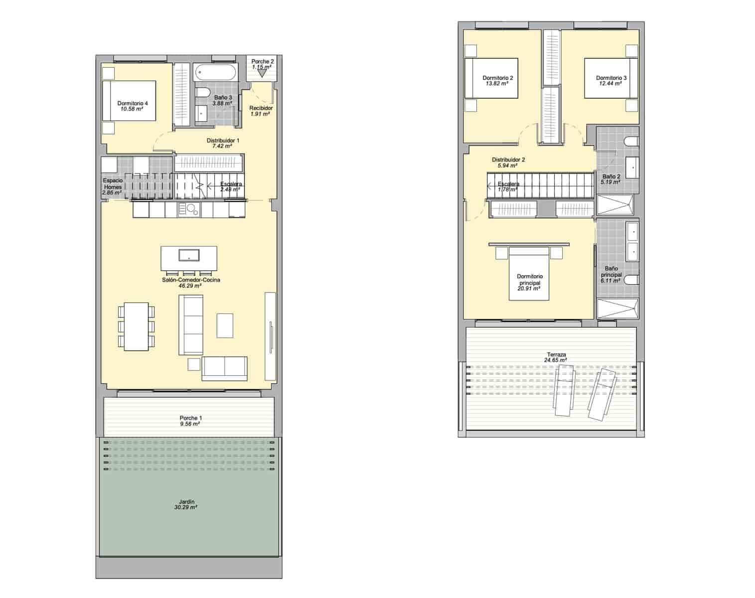 4 sypialnia Dom na sprzedaż w Mijas Costa z basenem garażem - 858 000 € (Ref: 7905440)