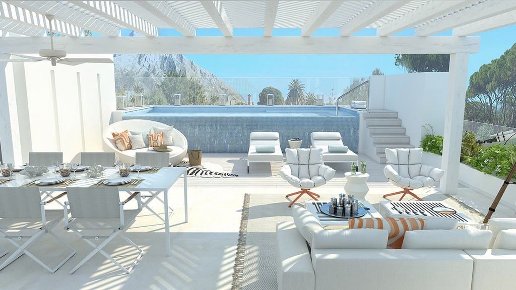 3 bedroom Apartment for sale in Benahavis with pool garage - € 995,000 (Ref: 8002499)