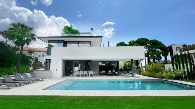 5 bedroom Villa for sale in Golden Mile, Marbella with pool garage - € 4,450,000 (Ref: 8026696)