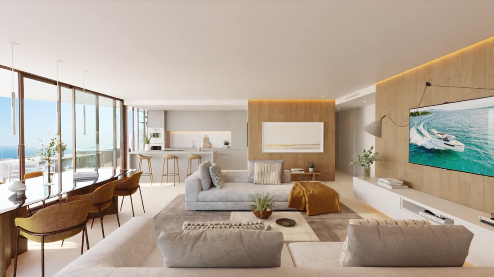 3 soverom Penthouse til salgs i Fuengirola med svømmebasseng garasje - € 1 350 000 (Ref: 8029006)