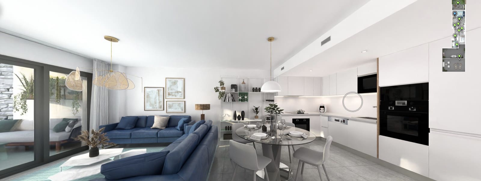 3 bedroom Apartment for sale in El Chaparral with pool garage - € 590,000 (Ref: 8033486)