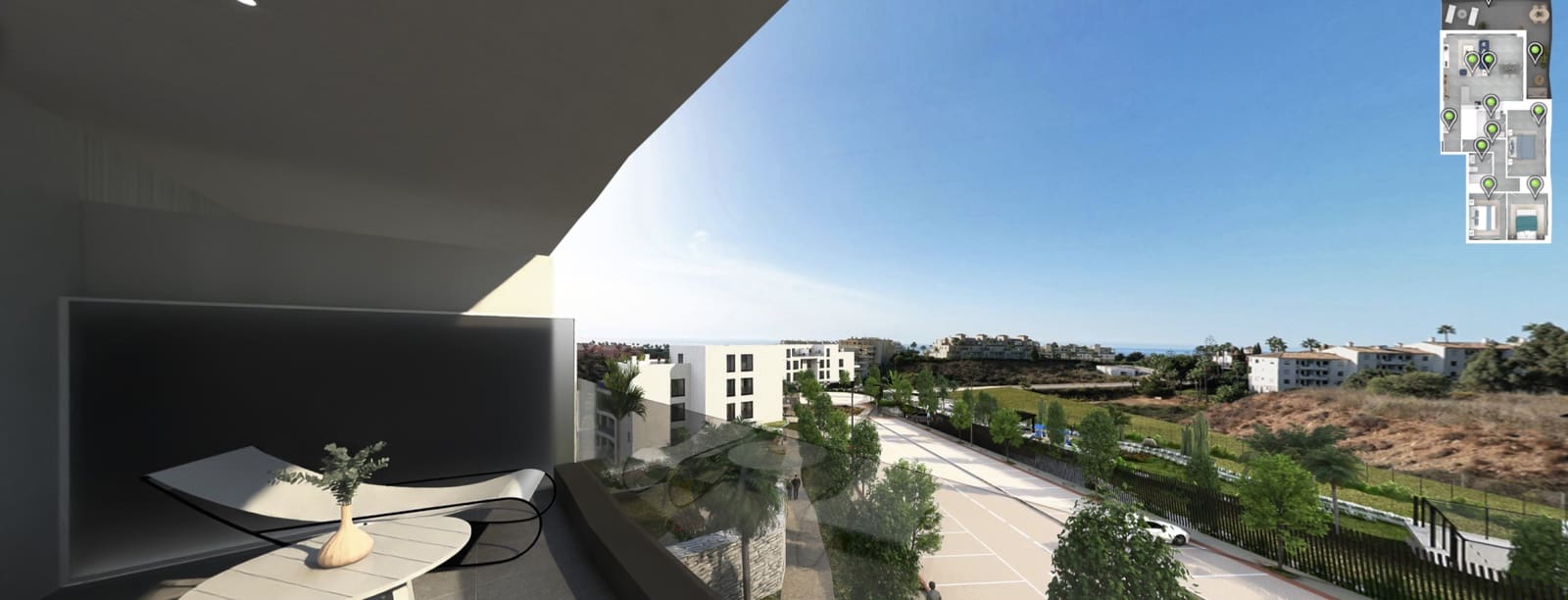 3 bedroom Apartment for sale in El Chaparral with pool garage - € 590,000 (Ref: 8033486)