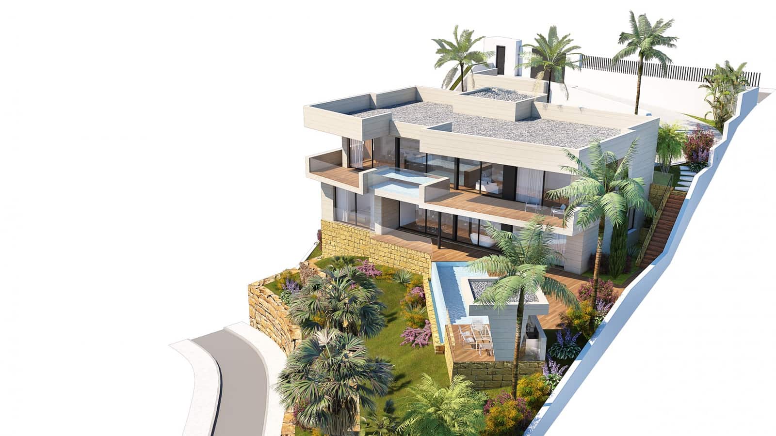 5 soveværelse Villa til salg i Mijas med swimmingpool garage - € 1.850.000 (Ref: 8033490)