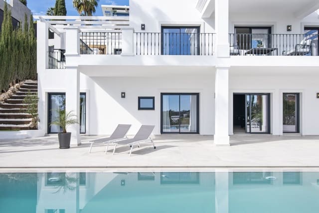 5 sypialnia Willa na sprzedaż w Los Flamingos, Benahavís z basenem garażem - 3 495 000 € (Ref: 8113980)