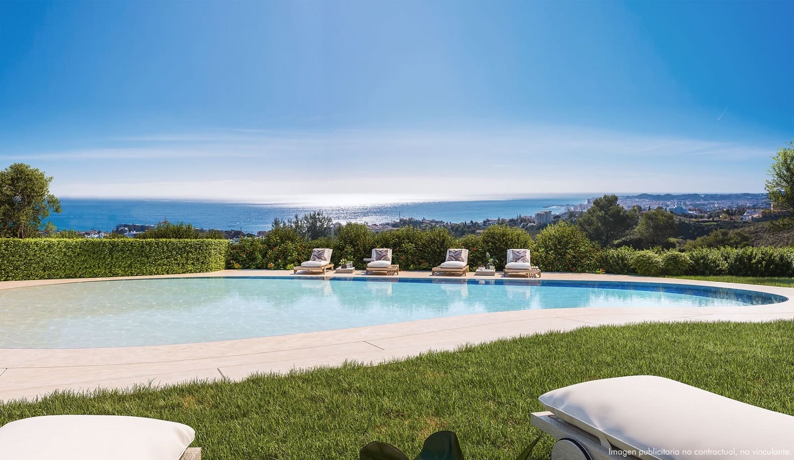 3 soverom Penthouse til salgs i Fuengirola med svømmebasseng garasje - € 1 290 000 (Ref: 8124433)