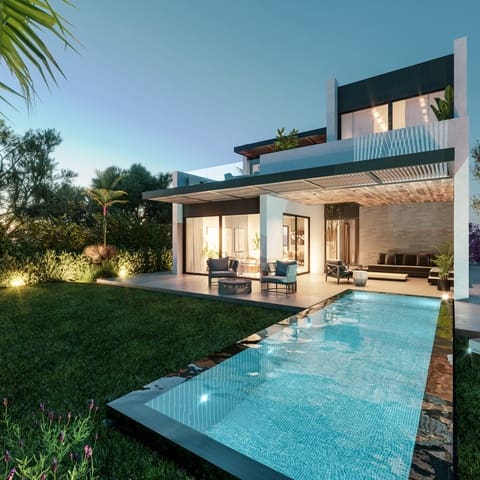 4 bedroom Villa for sale in Nueva Atalaya, Estepona with pool garage - € 1,850,000 (Ref: 8305314)