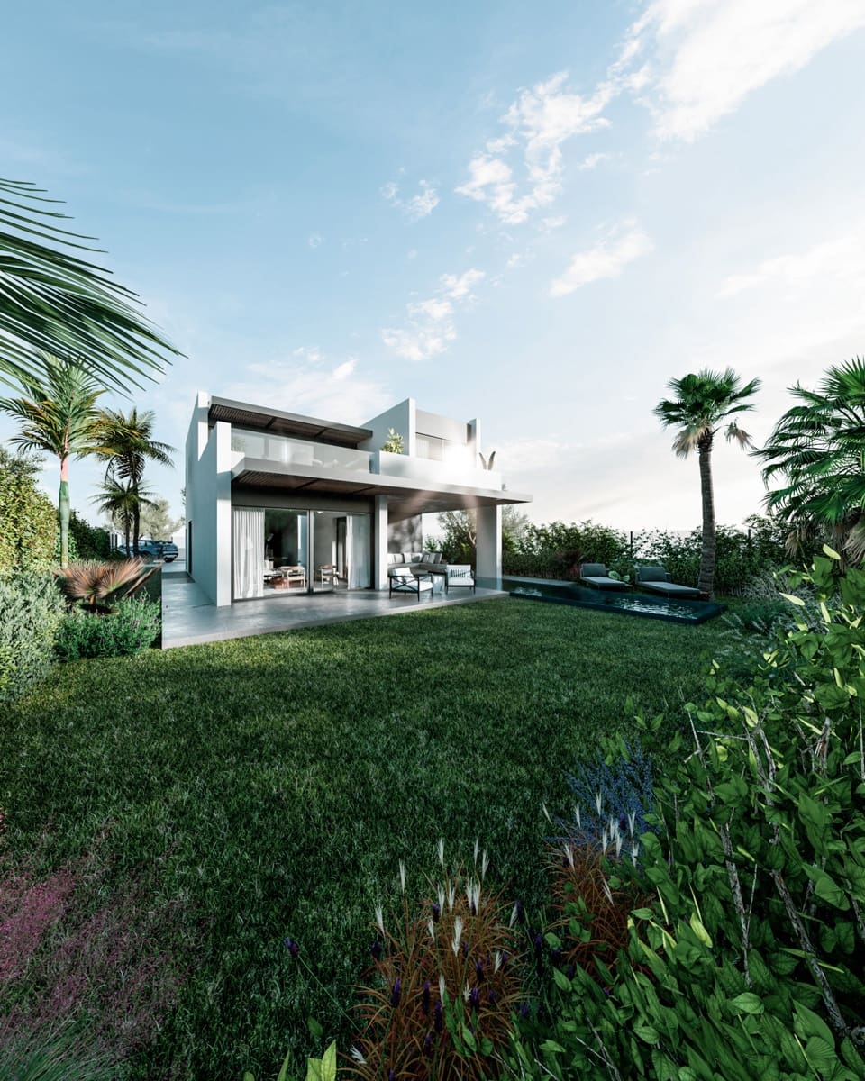 4 sovrum Villa till salu i New Golden Mile med pool garage - 1 850 000 € (Ref: 8305314)
