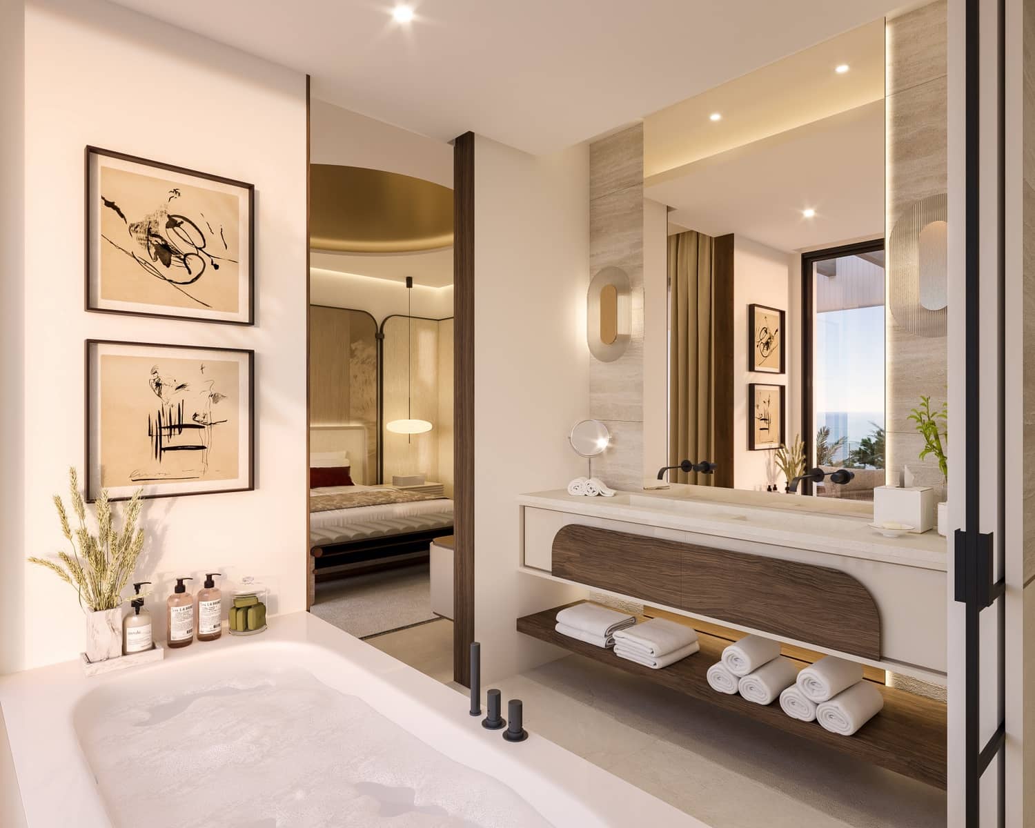 4 sypialnia Penthouse na sprzedaż w Marbella z basenem garażem - 4 400 000 € (Ref: 8353981)