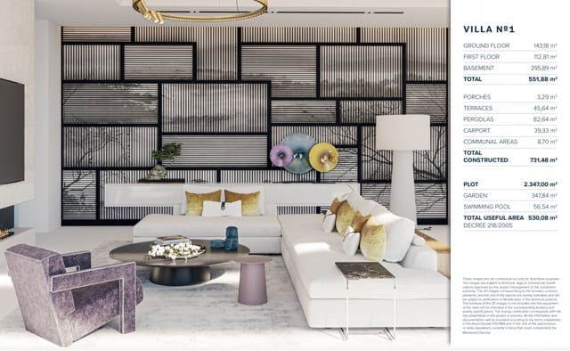 4 sypialnia Willa na sprzedaż w Marbella z basenem garażem - 6 295 000 € (Ref: 8365845)