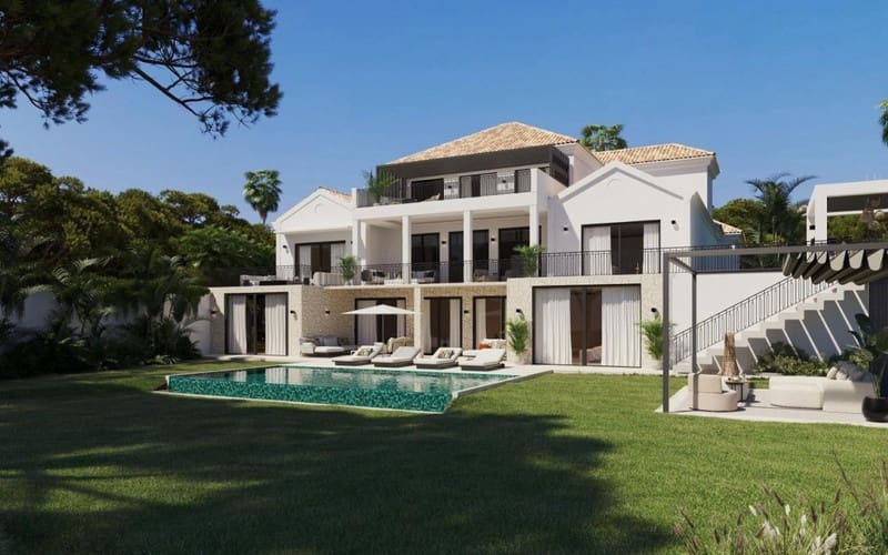6 bedroom Villa for sale in Benahavis with pool garage - € 4,495,000 (Ref: 8396610)