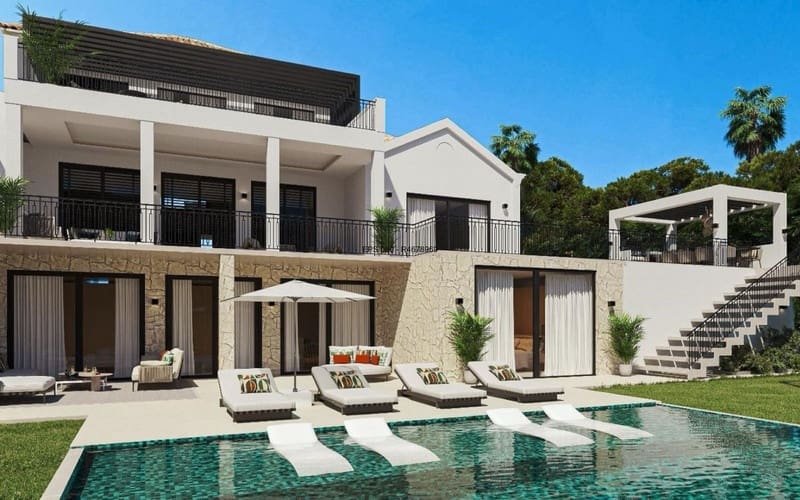 6 bedroom Villa for sale in Benahavis with pool garage - € 4,495,000 (Ref: 8396610)