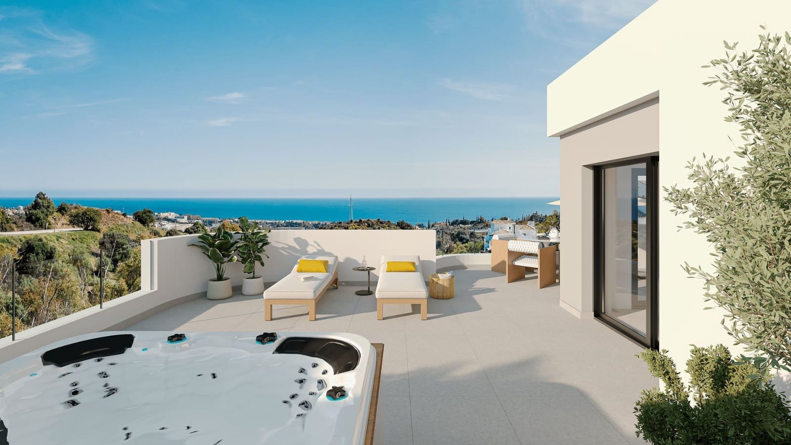 3 Zimmer Penthouse zu verkaufen in Marbella mit Pool Garage - 990.000 € (Ref: 8423278)