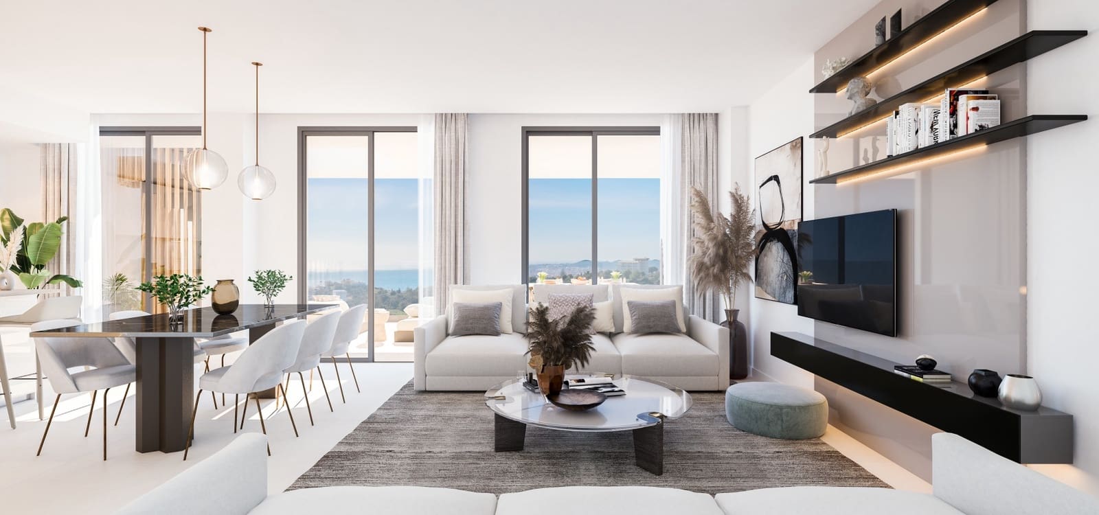 2 soverom Penthouse til salgs i Fuengirola med svømmebasseng garasje - € 745 000 (Ref: 8434291)