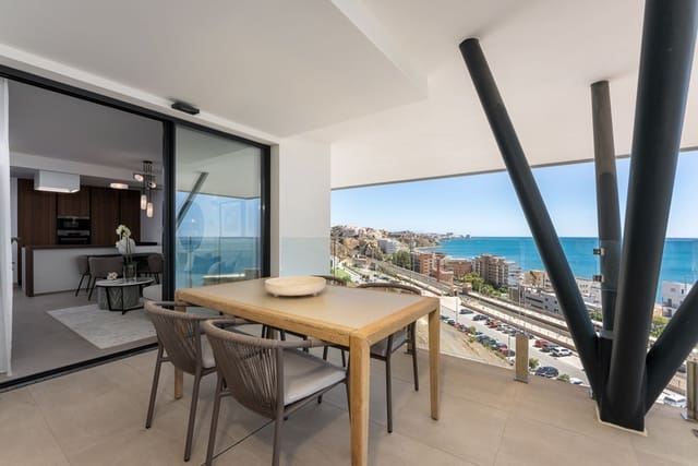 2 chambre Appartement à vendre à Carvajal, Fuengirola avec piscine garage - 910 000 € (Ref: 8580027)