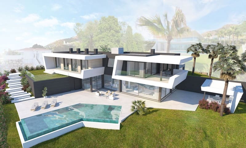 4 soverom Villa til salgs i Benalmadena med svømmebasseng garasje - € 3 250 000 (Ref: 8654770)