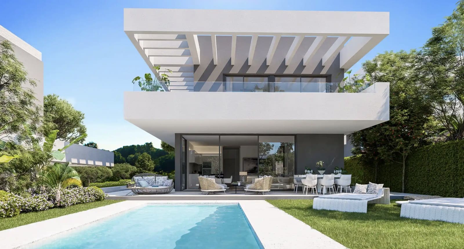 Chalet de 3 habitaciones en Marbella en venta con piscina garaje - 2.300.000 € (Ref: 8723741)