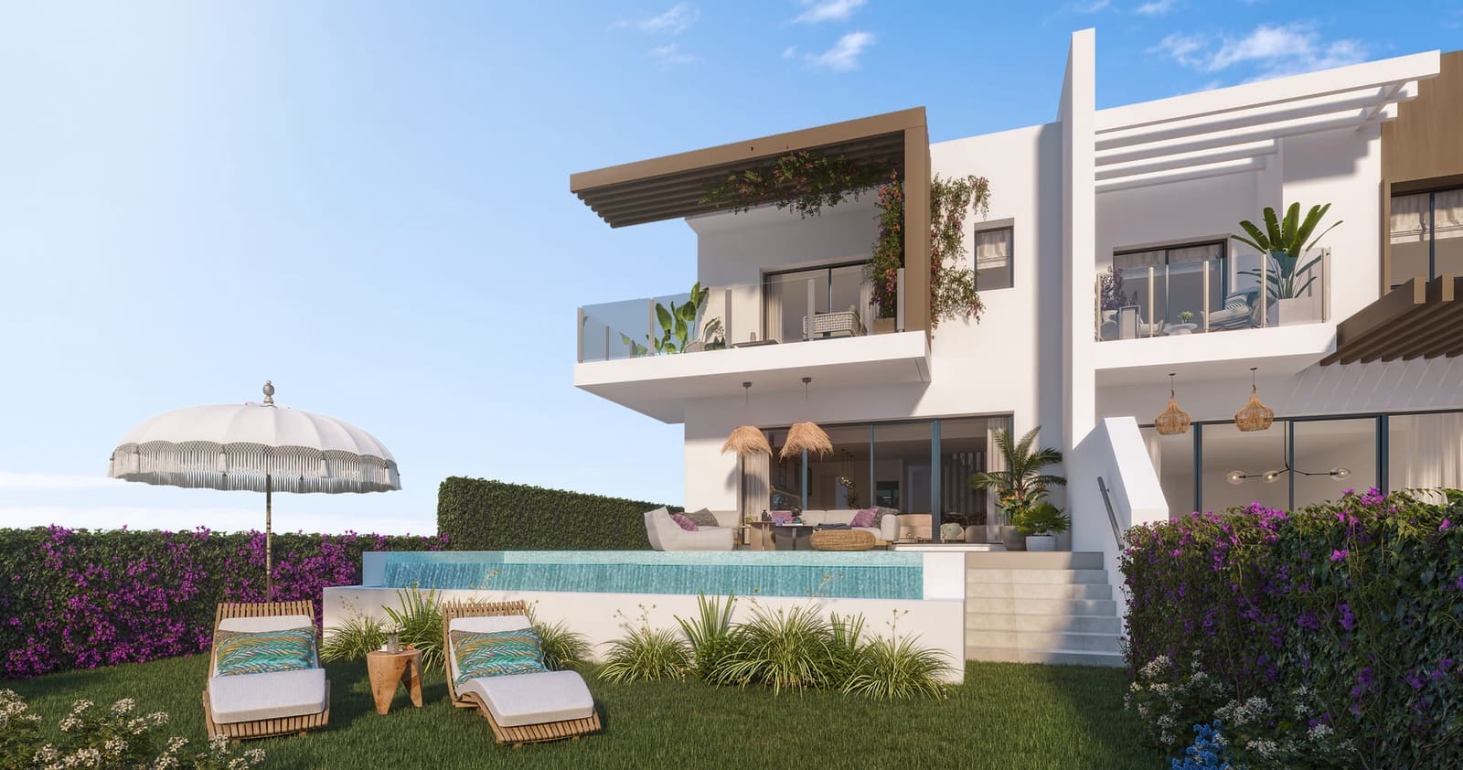 4 soveværelse Byhus til salg i El Chaparral med swimmingpool garage - € 989.000 (Ref: 8763548)