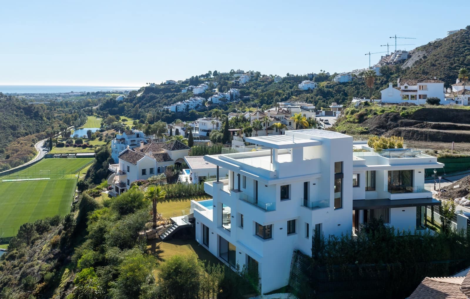 6 sypialnia Willa na sprzedaż w Benahavis z basenem garażem - 4 695 000 € (Ref: 8781284)