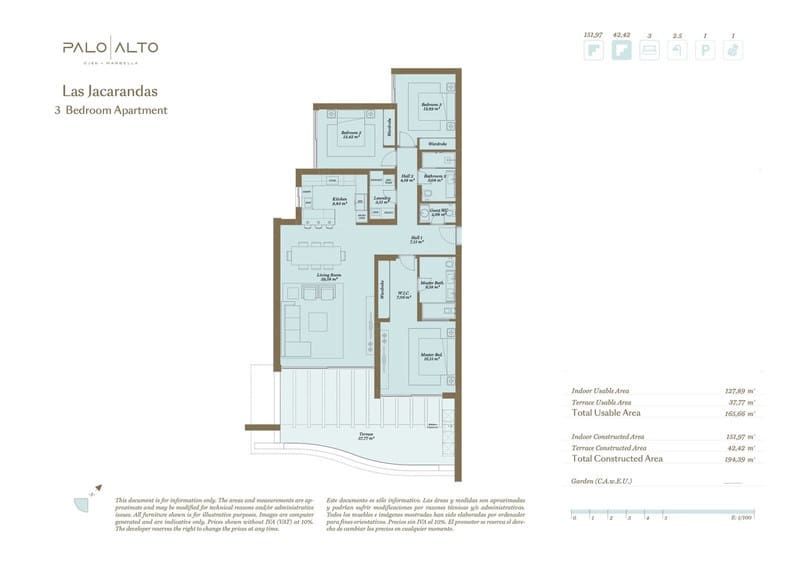 3 sypialnia Apartament na sprzedaż w Ojen z basenem garażem - 1 250 000 € (Ref: 8798364)
