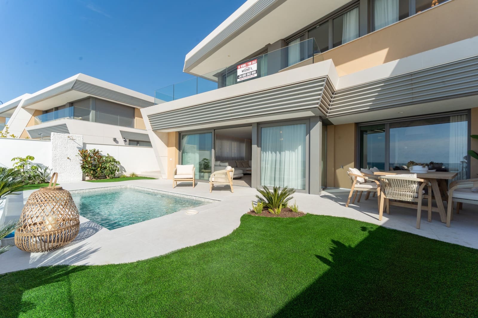 4 quarto Moradia Geminada para venda em Mijas Costa com piscina garagem - 1 400 000 € (Ref: 8843027)