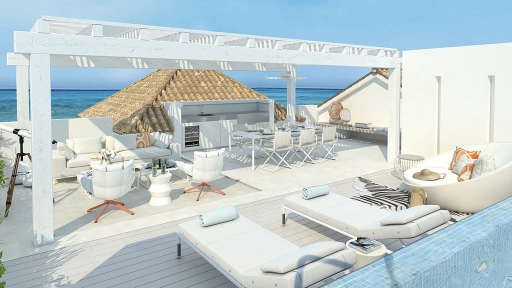 3 quarto Penthouse para venda em Marbella com piscina garagem - 1 300 000 € (Ref: 8867013)