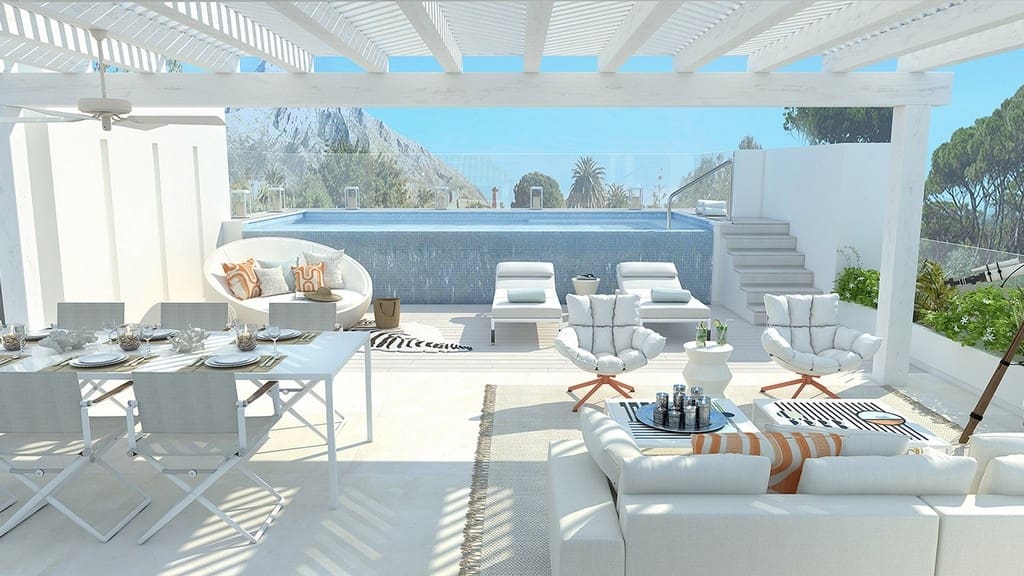 3 bedroom Apartment for sale in Benahavis with pool garage - € 990,000 (Ref: 8892824)